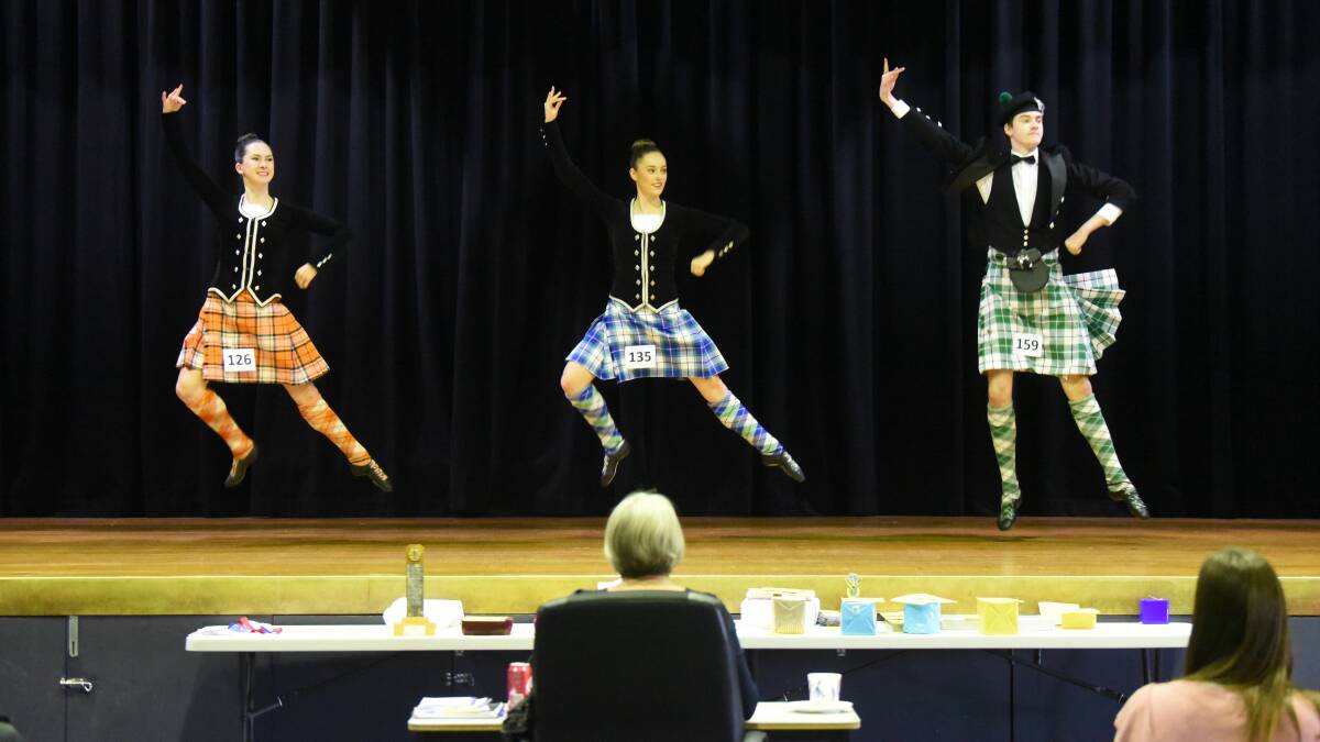 Highland dancing at the 2018 Launceston Competitions. Events have been cancelled for the first time since 1935. Picture: Paul Scambler