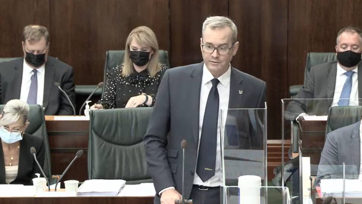 Michael Ferguson and Elise Archer had faced extended questioning over the matter, and both repeatedly said the Premier's apology had covered themselves.