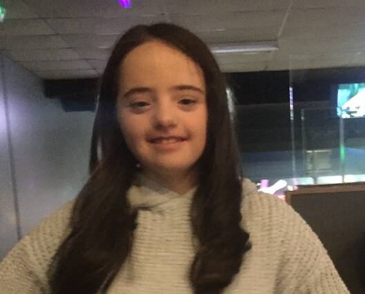 Abigail Talbot was unenrolled from St Patrick's after her mother refused to allow the school to subject her to psychological testing. Melinda Talbot alleged that the school was not following best practice for Down syndrome education. Picture: supplied