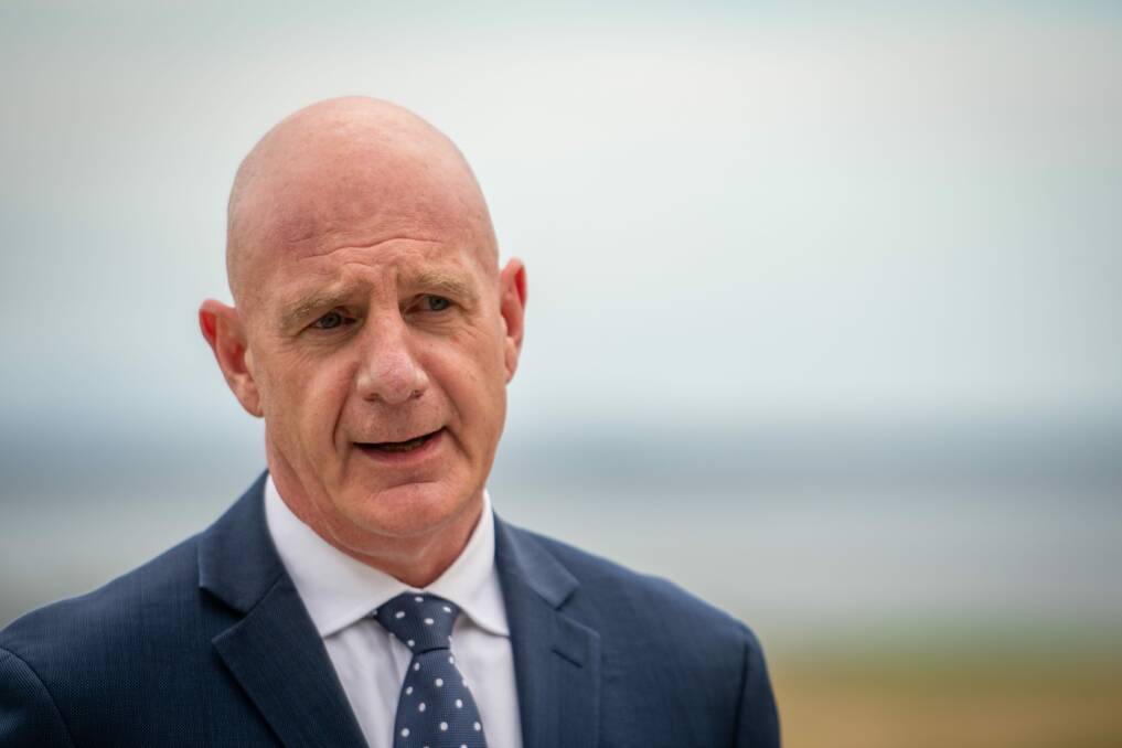Premier Peter Gutwein won't be in Parliament for the final day of the sitting week after being a close contact of a COVID case. Picture: Paul Scambler