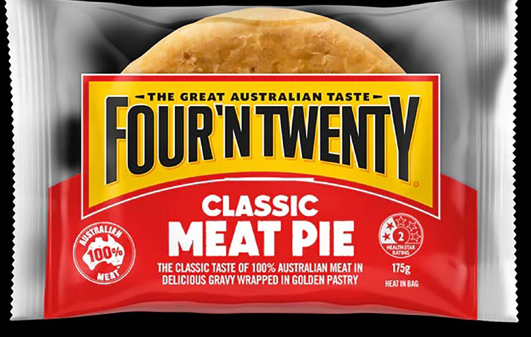 On the eve of the AFL grand final, the maker of the iconic Four'N Twenty pies has sold to an Asian investment company. Picture from Patties Foods.