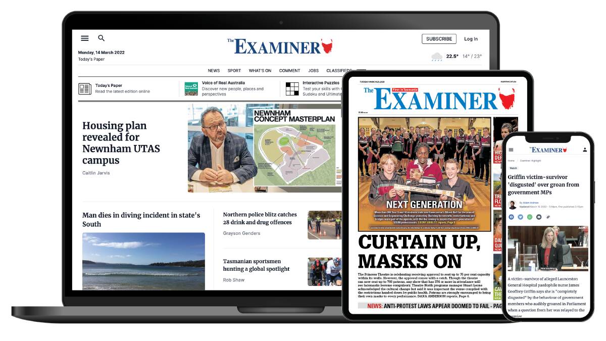 FRESH LOOK: The Examiner has launched a new website, responding to the feedback from hundreds of online users. 