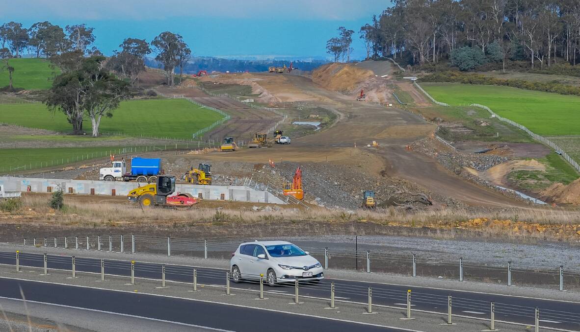 Perth Bypass in late 2019. Picture: Neil Richardson