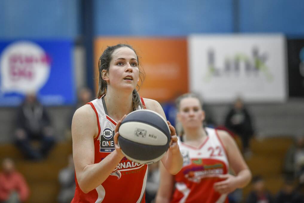 UNSTOPPABLE: Tornadoes captain Keely Froling leads the NBL1 South in points per game, and is second in the rebounds. Pictures: Craig George