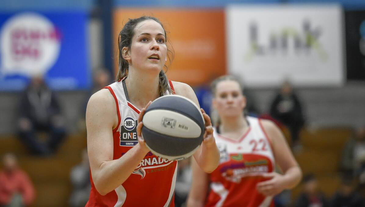 Despite taking nearly a month off due to the 3x3 basketball qualifiers in Austria, Keely Froling still leads the league in average points per game. Picture: Craig George