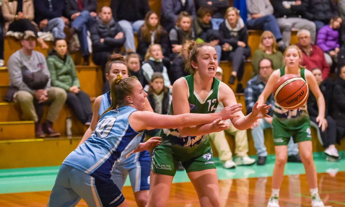 Devonport and Tornadoes player Taya Webb has also been selected for Basketball Australia's National Camp. Picture: Simon Sturzaker