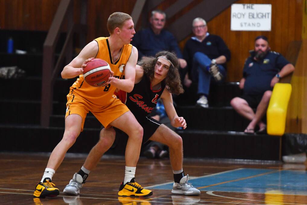 POISE: Launceston's Lachlan Brewer has been a dominant force on the nationals courts. Picture: Brodie Weeding