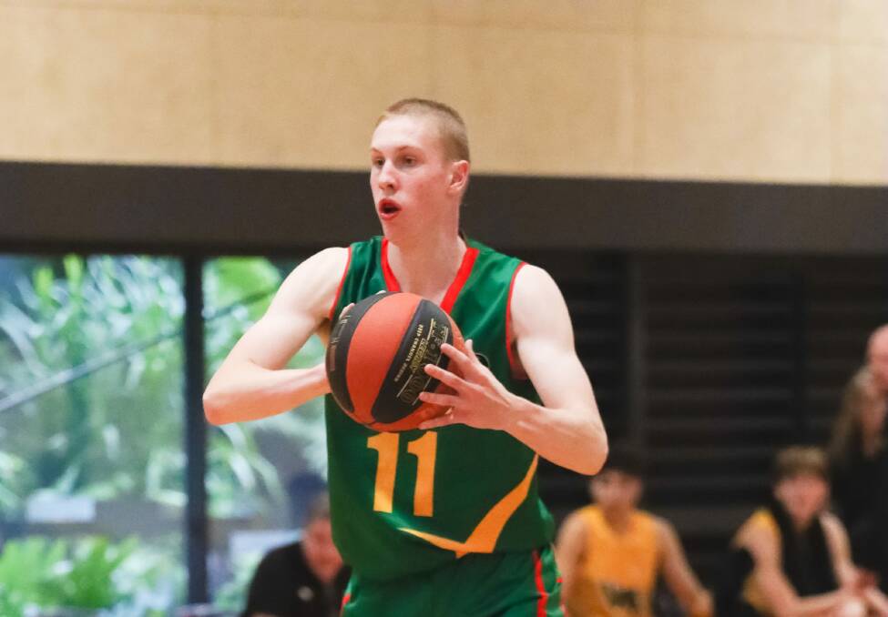 FLY HIGH: City Rockets and state player Lachie Brewer will head to the AIS in September for a Basketball Australia development camp. Picture: Scott Boucher