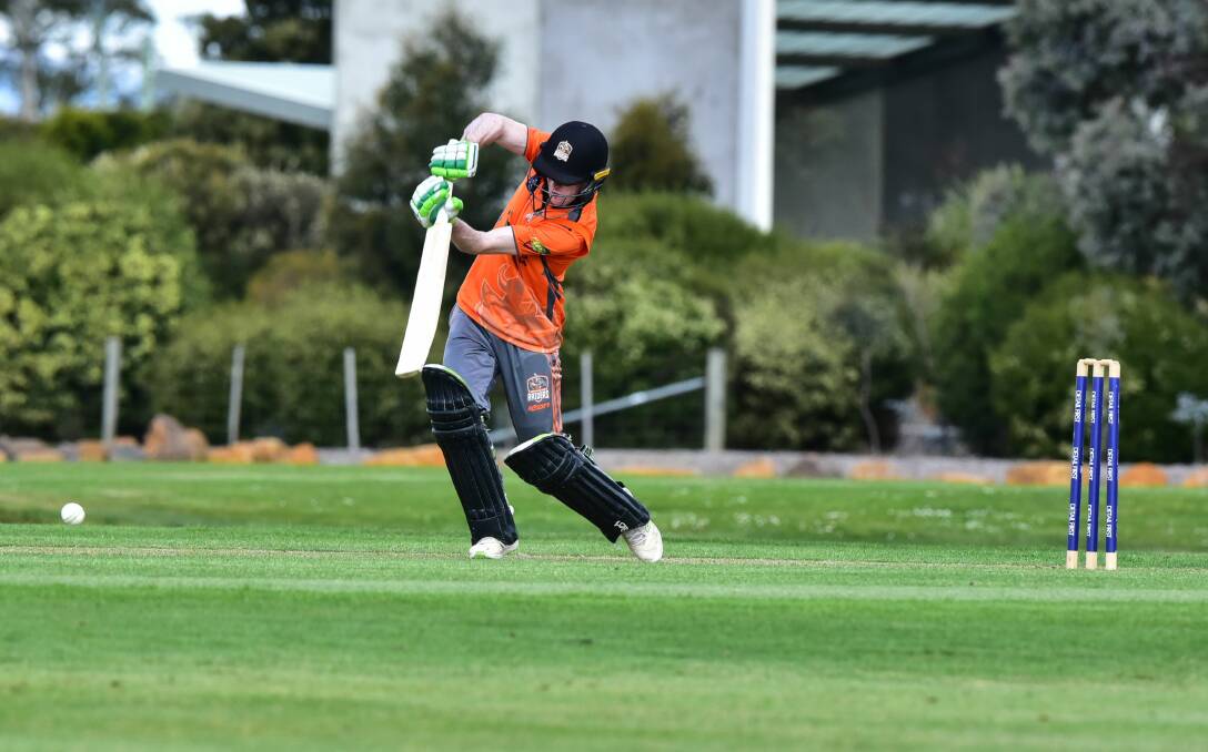 Brodie Hayes proved to be one of the Raiders' only bright spot during their batting against Lindisfarne. Picture: file