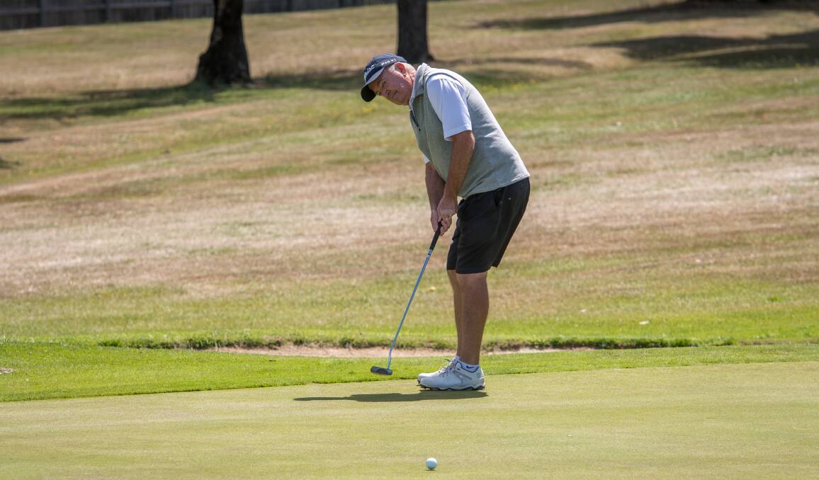 Bardwell's Lester Peterson finished tied for fifth. Picture: Paul Scambler