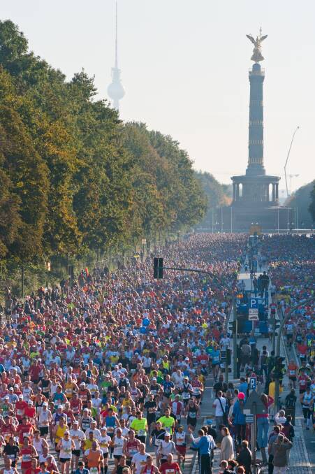Runners: The Berlin Marathon 2018. Picture: Shutterstock