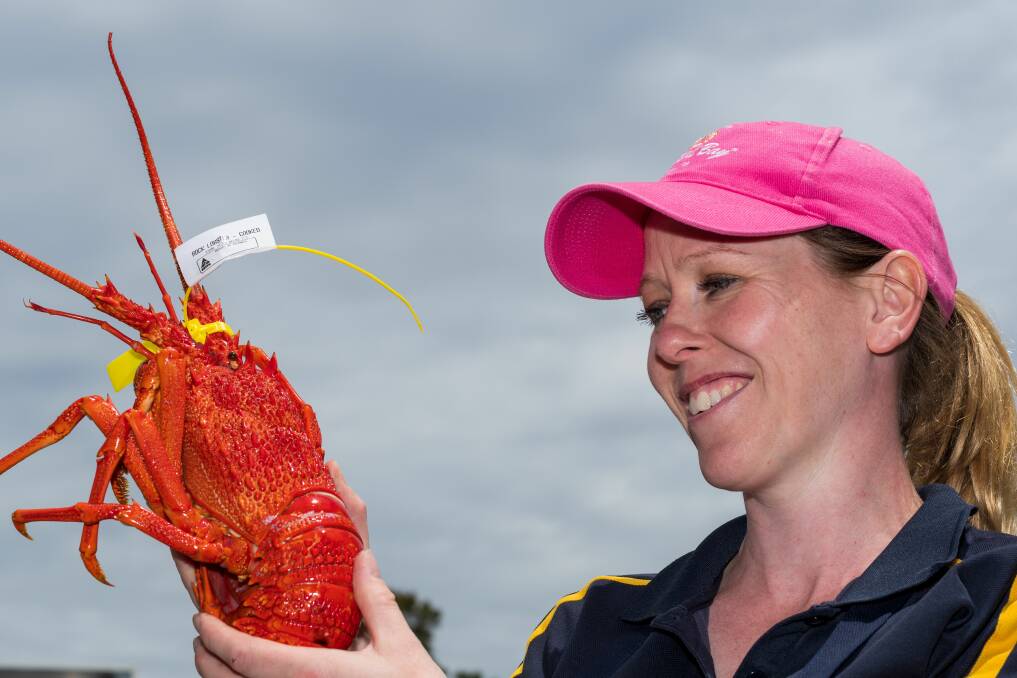 Kyeema Seafoods co-owner Kristy Langford. Picture: Phillip Biggs