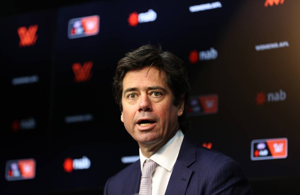 Gillon McLachlan. Picture: Getty Images