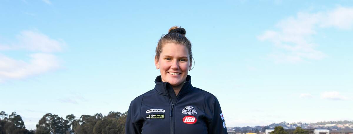Back in action: Monique Dufty missed five weeks due to a concussion. Picture: file