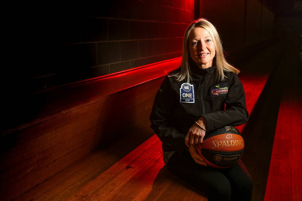 Head in the game: Launceston Tornadoes head coach Sarah Veale is eager see her first playing season in the top job.