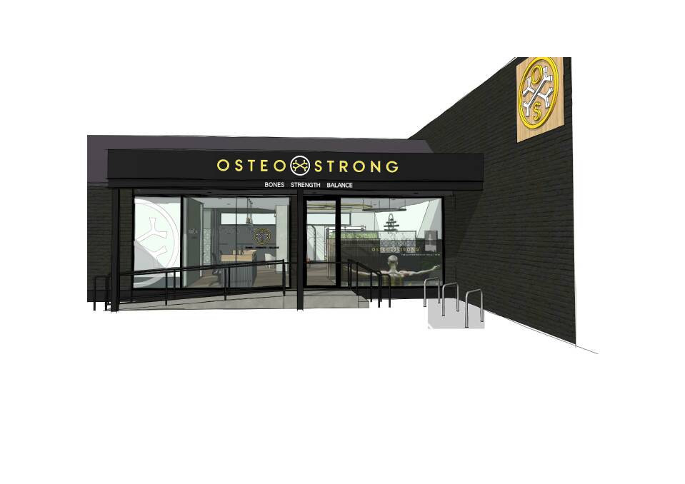 Backbone: Launceston's Osteostrong wellness centre will be on Lawrence Street, adjacent to the Gunners Arms Tavern. Pictures: Supplied