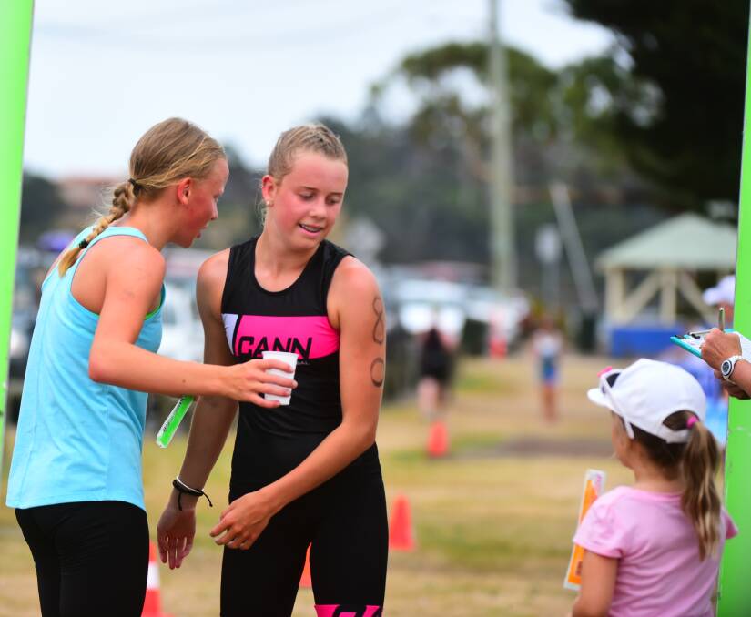 Active: The Women's Only Triathlon is all about participation and supporting one another. Picture: Neil Richardson