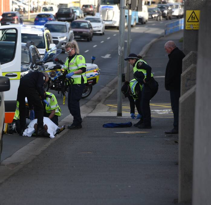 Police have said no life threatening injuries have been reported. Picture: Paul Scambler