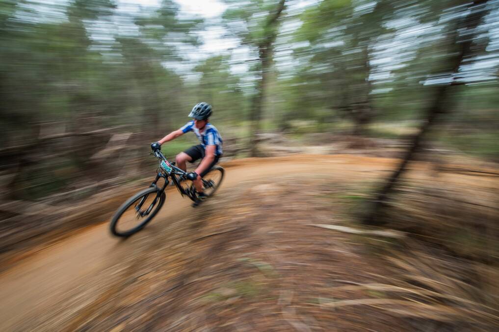 Out of comfort zone: Participants in the Stepping Stones Leaders Camp will take part in mountain bike riding. Picture: Scott Gelston