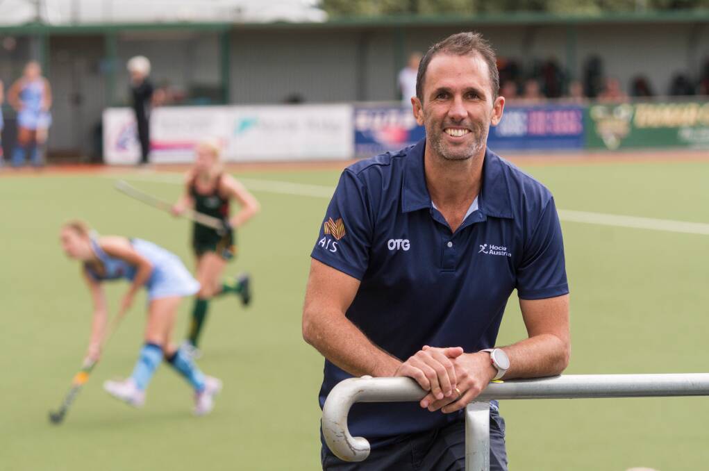 KOOKABURRA: Mark Knowles OAM is at St Leonards for the under-18 hockey Australian National Championships. Picture: Phillip Biggs