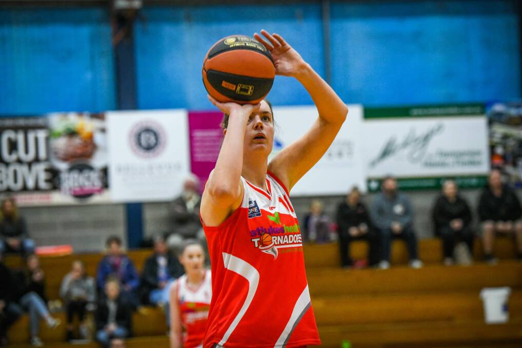 Stella Beck scored 21 points against Ringwood Hawks on Saturday. Picture: Paul Scambler.