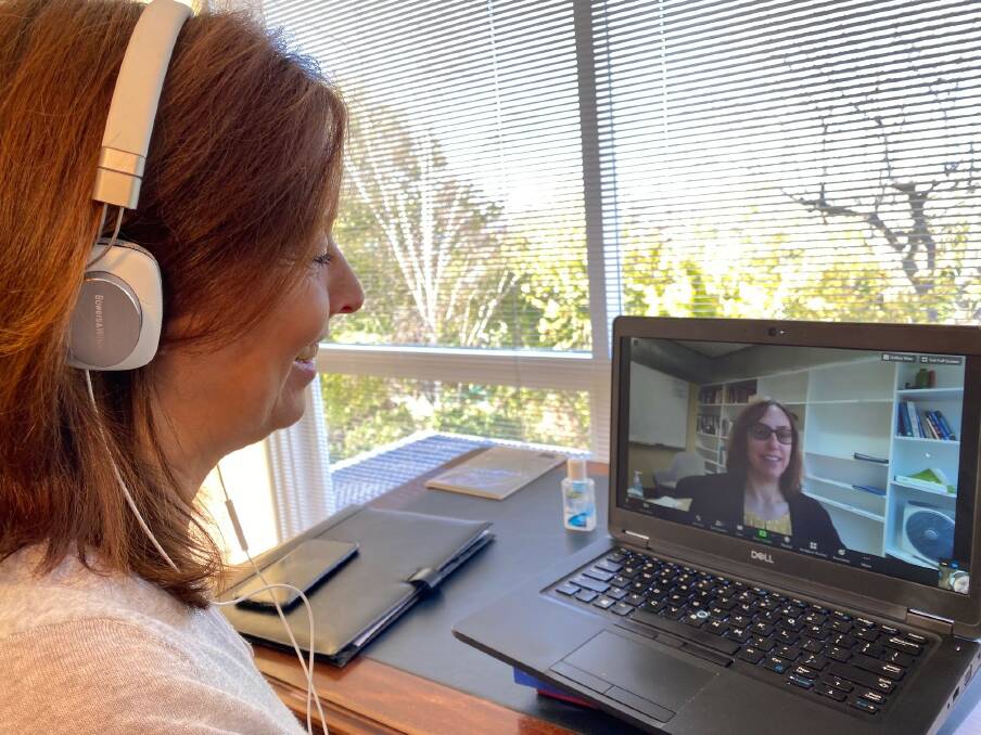 Provisional registered psychologists at UTAS will now be able to provide telehealth support via video. Picture: supplied