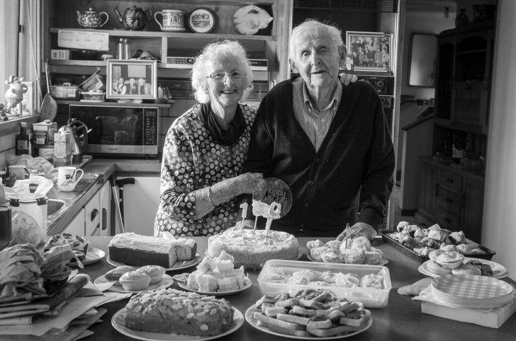 Don Bayles of Norwood celebrated his 100th birthday with his younger sister Virginia Fawkner of Spreyton.