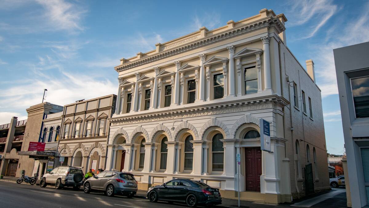 the Permanent Executors Building in Paterson Street, built 1887 