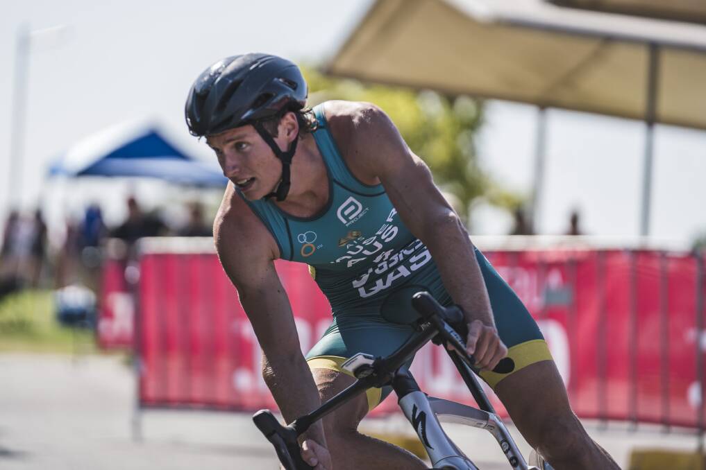 BIG GOALS: Australian triathlete Matthew Hauser will compete in Devonport this weekend, with strong results key ahead of the Tokyo Olympics. Picture: Freeway Studios