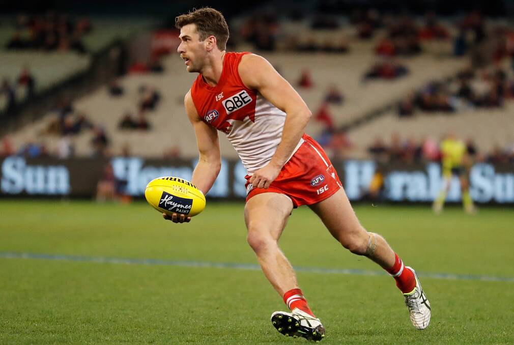 DEFENSIVE SWAN: Robbie Fox has become a key part of Sydney's defensive structure. Picture: AFL Media