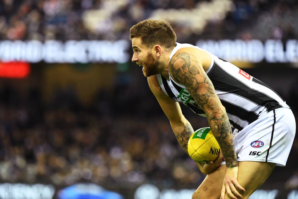 Jeremy Howe against the Saints. Picture: AAP Image/James Ross