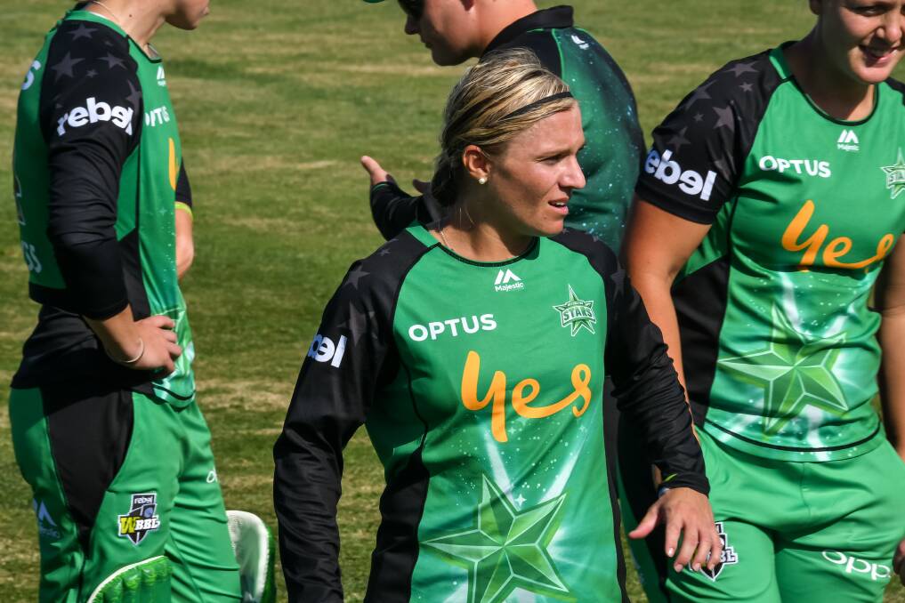 HOBART BOUND: Mignon Du Preez will play with the Hobart Hurricanes in WBBL07. Picture: Simon Sturzaker 