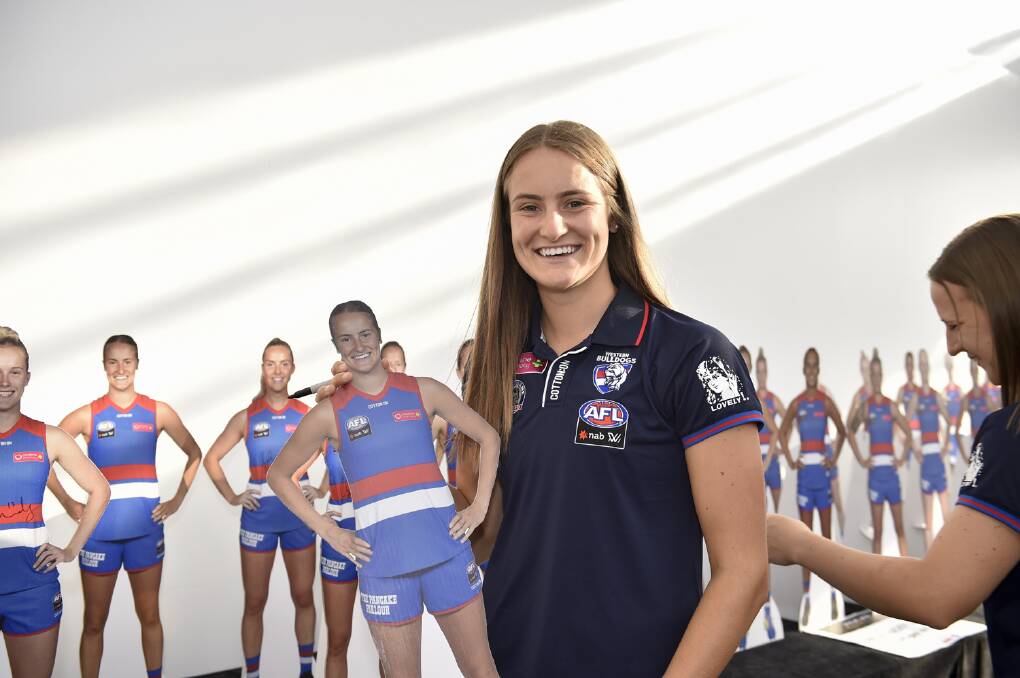 Ellyse Gamble. Picture: Western Bulldogs 