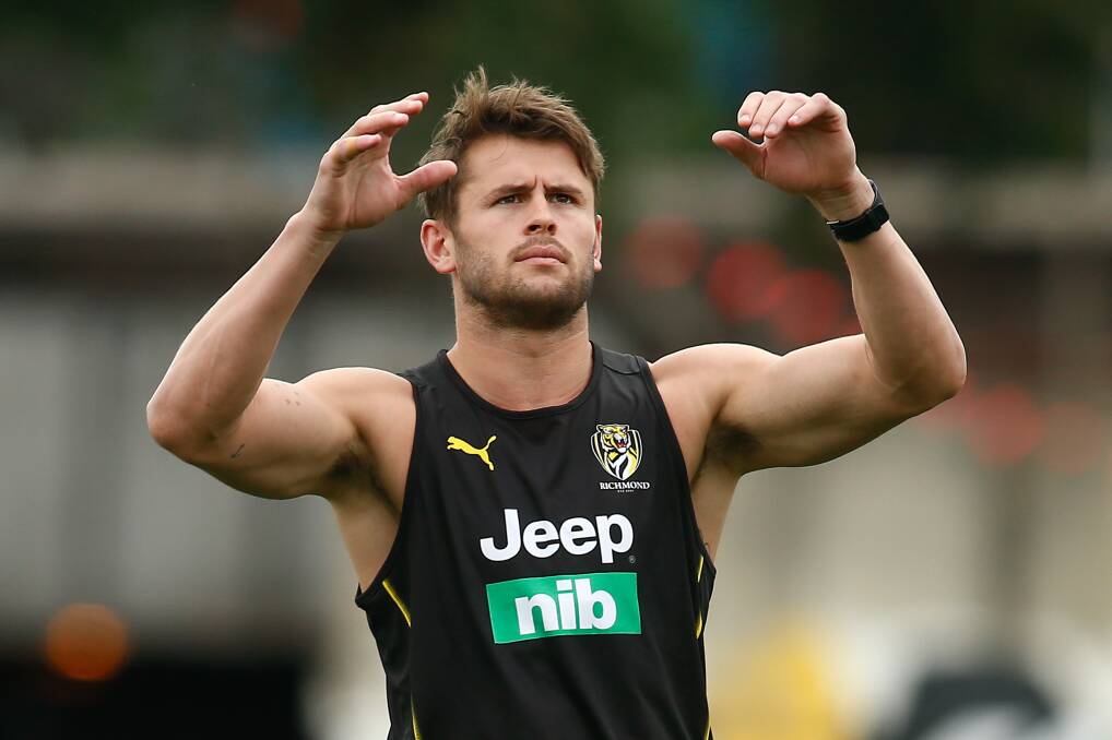 ROAR TIME: Maverick Weller will feature for Richmond on Thursday night against Carlton at the MCG. Picture: Cam Grimes