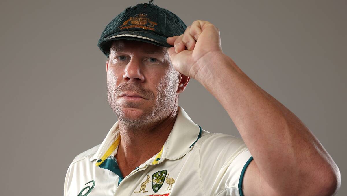 Have you seen David Warner's missing baggy green cap? Picture Getty Images