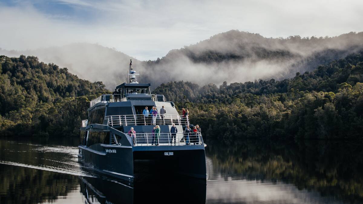 Reflections: Spirit of the Wild cruises quietly with electric motors, providing guests with a true understanding of the tranquility of this special place. Picture: Supplied 