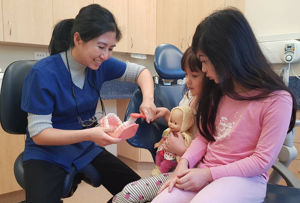 Dental fun: Dr Jaslyn Patrick has been a practicing dentist for 18 years and knows the challenges that face parents when it comes to their kids dental health. Picture: Supplied 