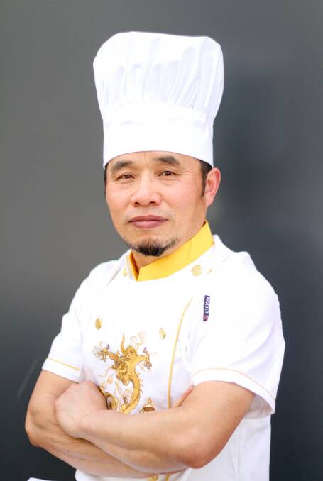 Cooking with heart: Chef Li, has more than 30 years of experience in some of China's top restaurants. Picture: Supplied. 