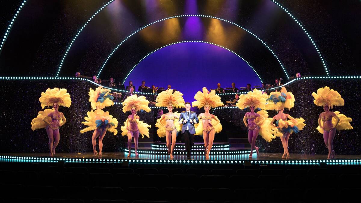 Glamour: This musical captures the glamour and passion of the big band era, the Rat Pack in Vegas and the Golden Age of Hollywood. Picture: Brian Geach. 