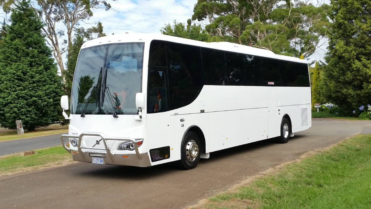 Comfort: Travel in style in one of McDermott's luxury coaches, with leather interior, reclining seats and on-board entertainment system. Picture: Supplied 