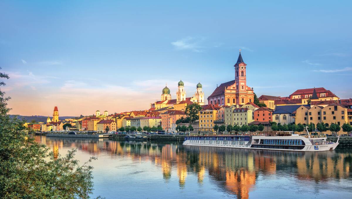 Explore: Many river cruises down the Danube start at Passau which is notable for its Gothic and baroque architecture. 