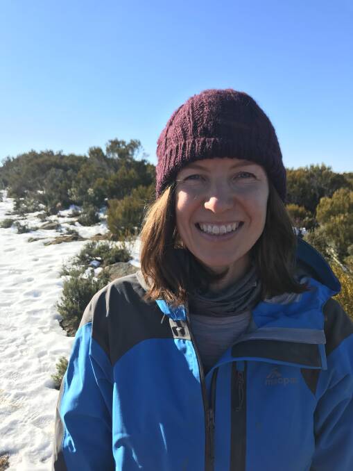 Dr Georgia Bavin and her husband have been enjoying a lifestyle change in Tasmania. They spend their weekends hiking and exploring. Picture: Supplied