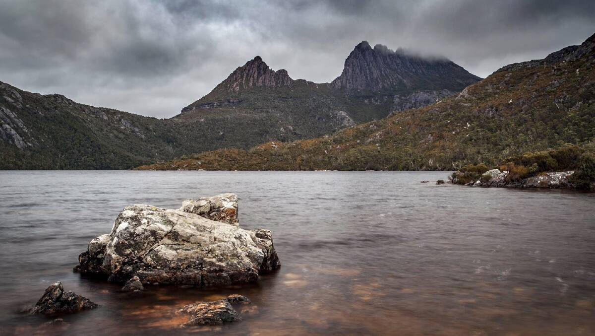 EXPLORING: Cradle Mountain will play host to one of the nine science podcasts paired with famous Tasmanian walks Picture: File
