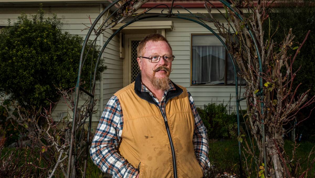 HOPEFUL: Jeff Mitchell wants the government to keep the JobSeeker rate at the current level so he can keep his improved quality of life. Picture: Phillip Biggs