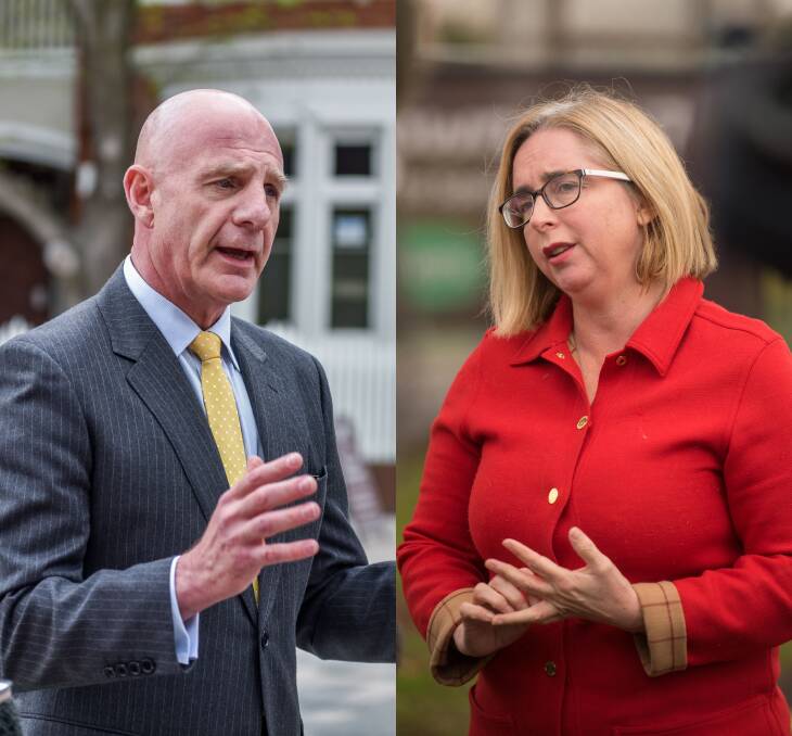 JOBS: Premier Peter Gutwein says the government has a clear plan for jobs growth but deputy opposition leader Michelle O'Byrne disagrees. Pictures: File