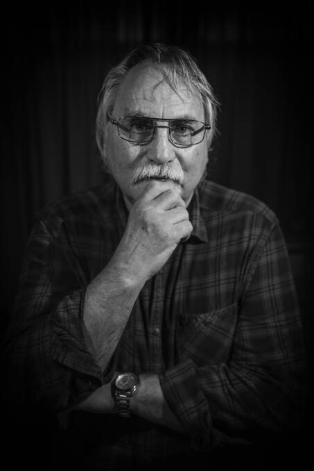 COMMUNITY: Clyde Mansell turned to elders for guidance while he was growing up and now as an elder himself he tries to help young people connect with their culture. Picture: Paul Scambler