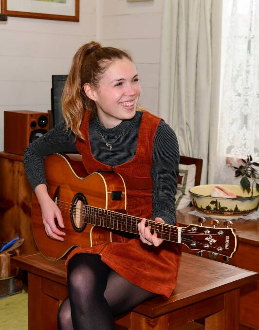 EXCITED: Launceston vocalist Hannah Lawes is one of two Tasmanian women selected for a music mentoring program. Picture: Neil Richardson