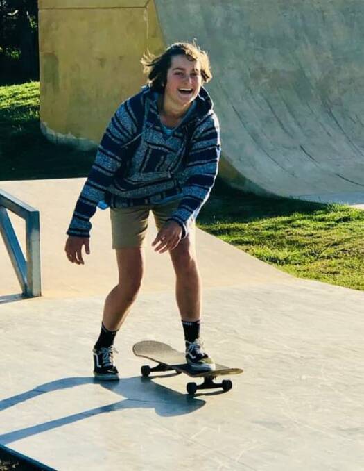 COMMUNITY: Sofia Agostonelli's mum, Bridgit, says she spends most of her time at the new community skatepark. Picture: Supplied