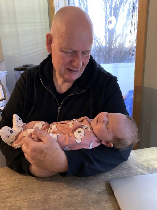 Launceston man Mark Wells was granted an exemption to travel to Canada for the birth of his first grandchild. Picture: Supplied