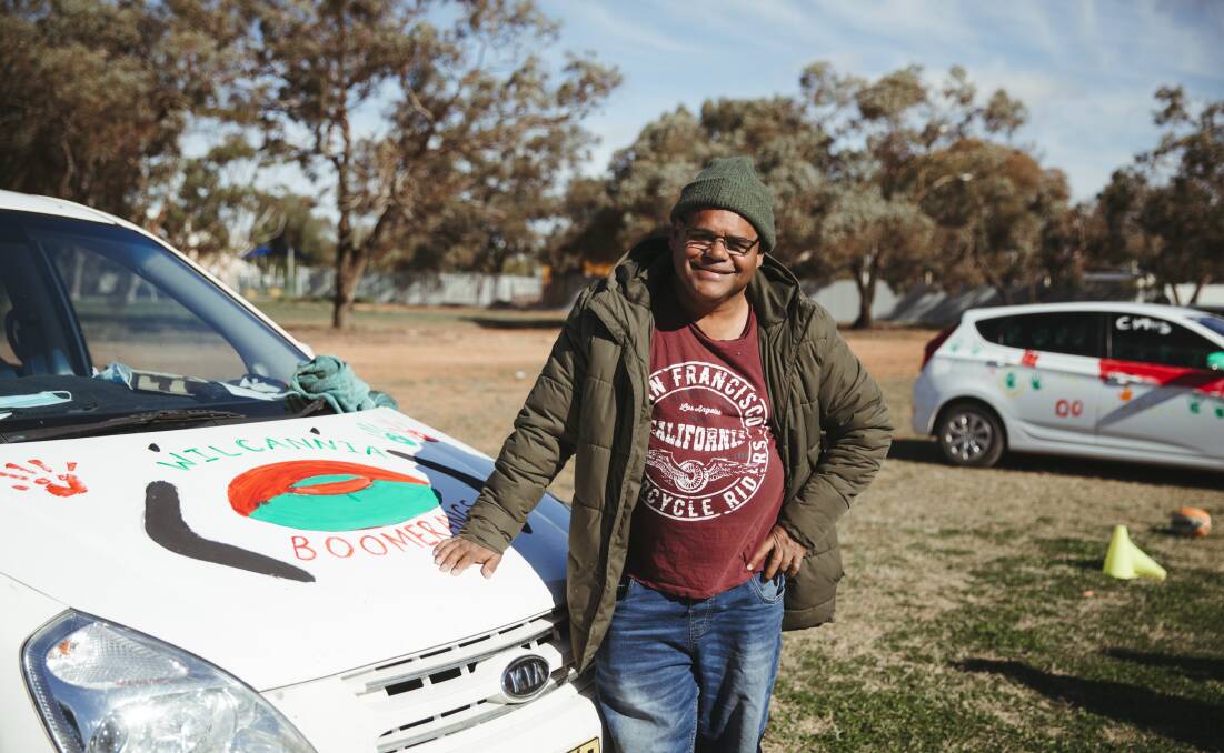 Uncle Owen Whyman believes a political party is the only way to put Wilcannia's issues on the national radar. Picture: Dion Georgopoulos